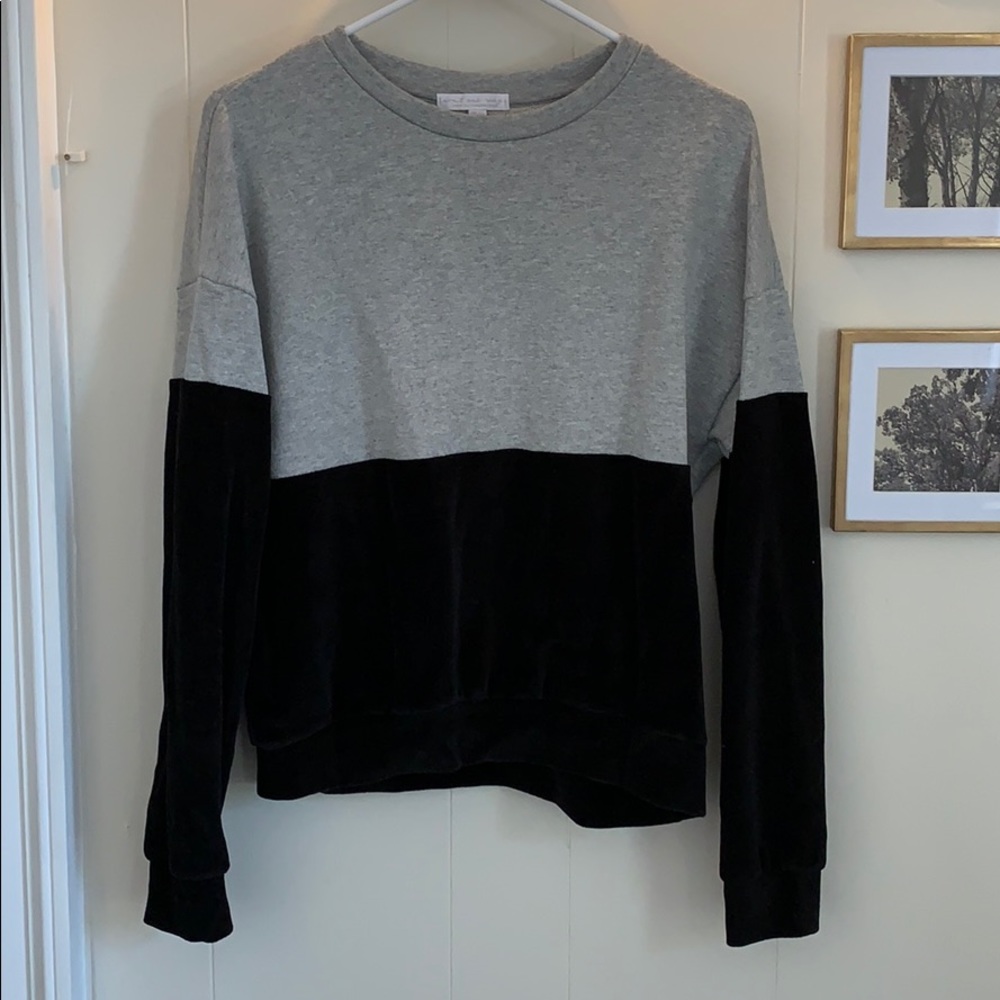 Black & Gray Sweater